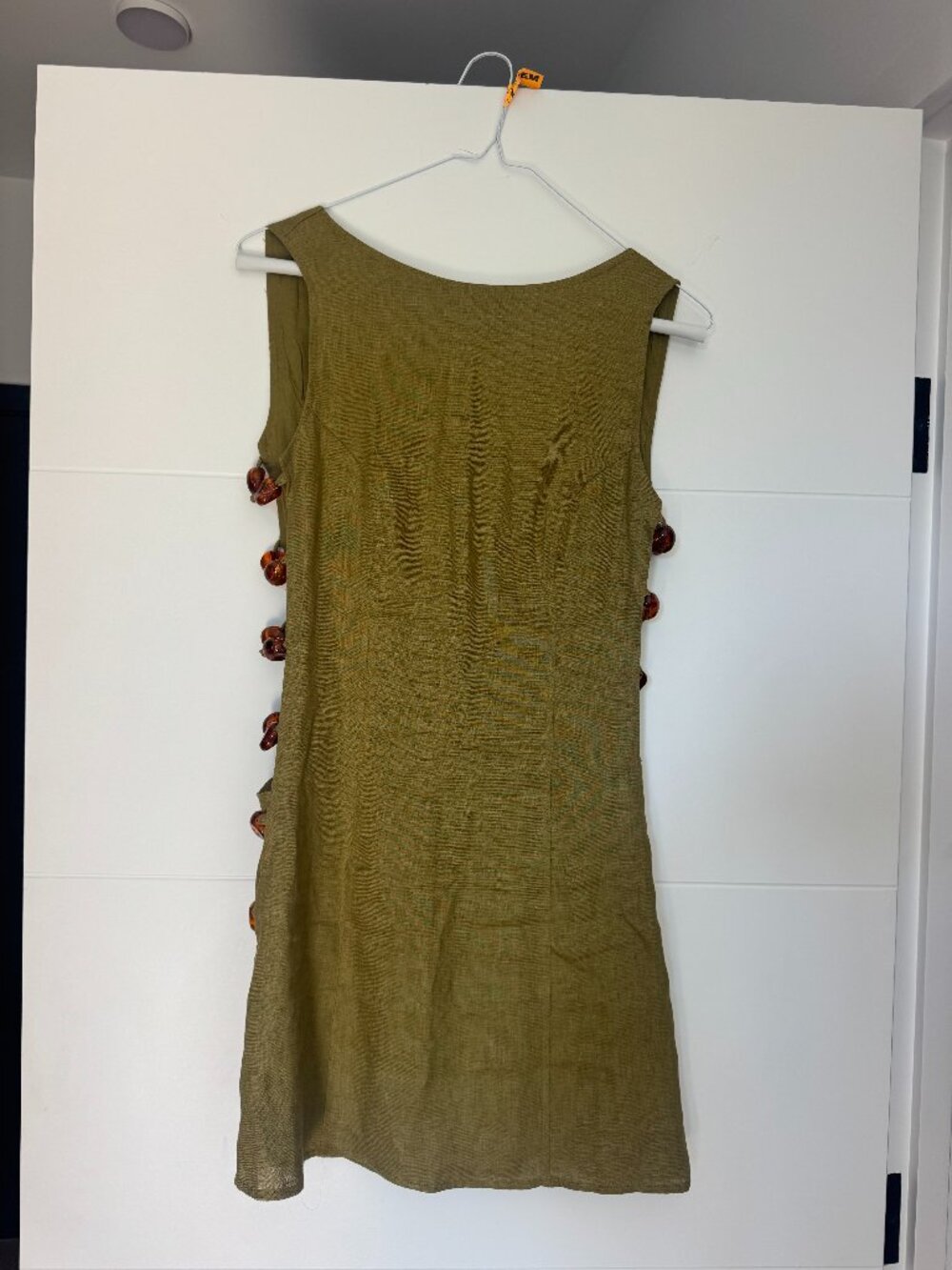 VRG GRL Tia Linen Mini Dress